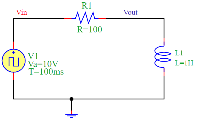 RL Circuit Diagram